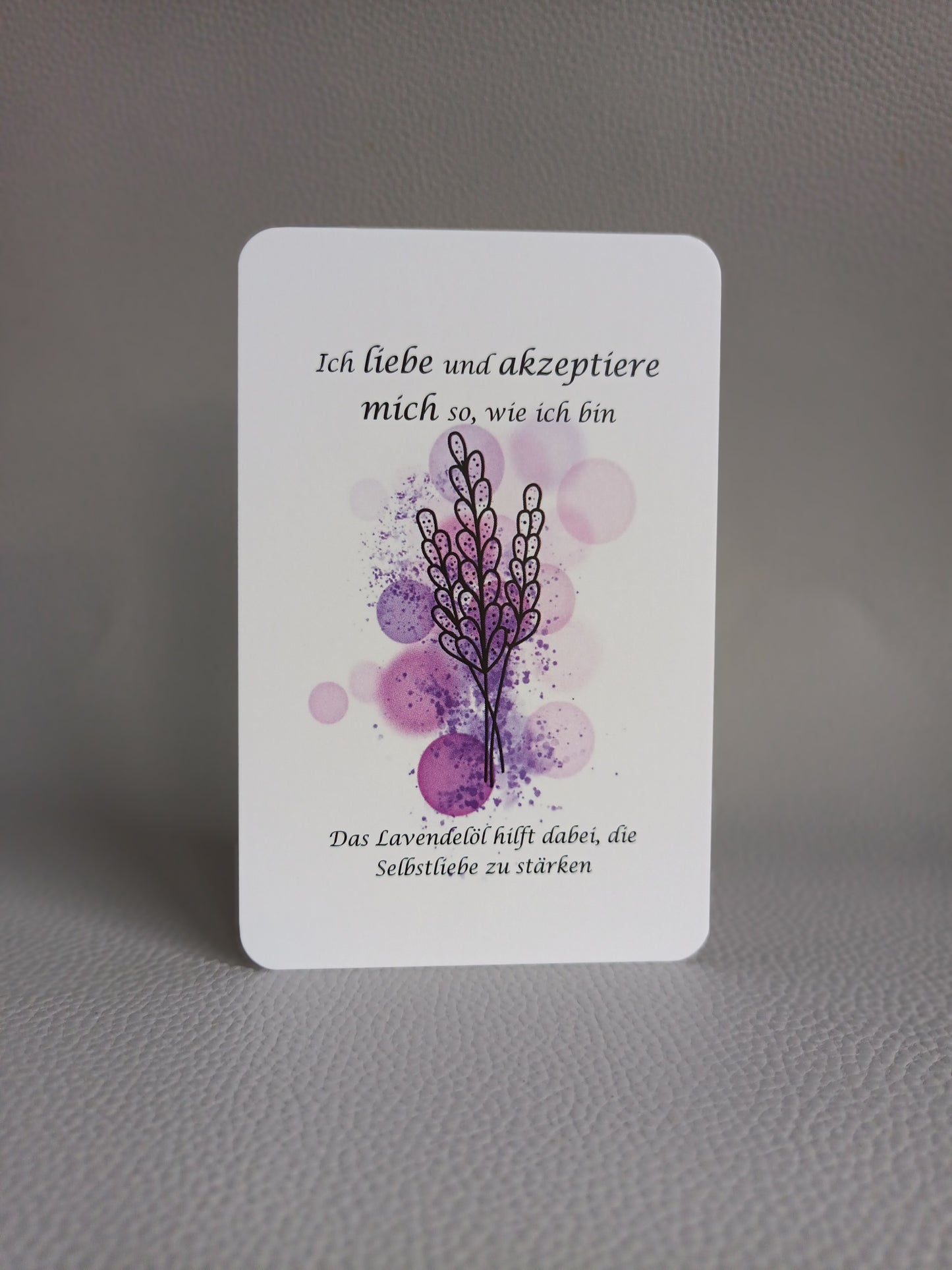 Stärke für die Seele Affirmationskarten mit Ölbotschaften