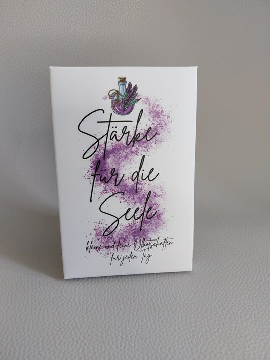 Stärke für die Seele Affirmationskarten mit Ölbotschaften
