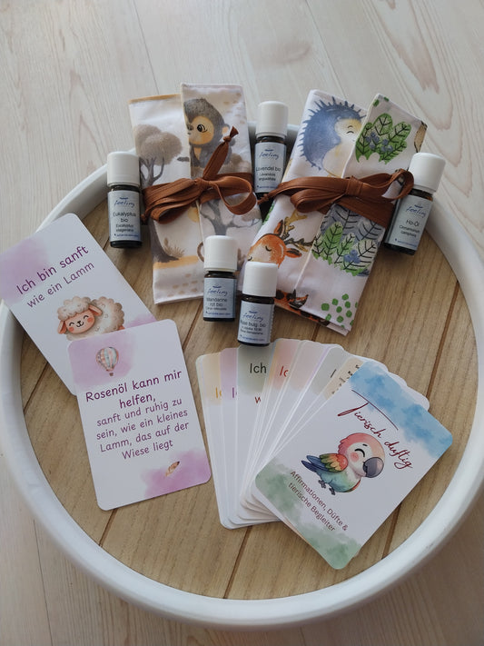 Tierisch Duftig- Affirmationen, Düfte und tierische Begleiter